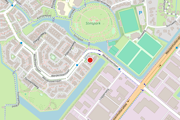 Brandweer-melding op Walstroweg, Zwolle op 27 juni, kaart-overzicht