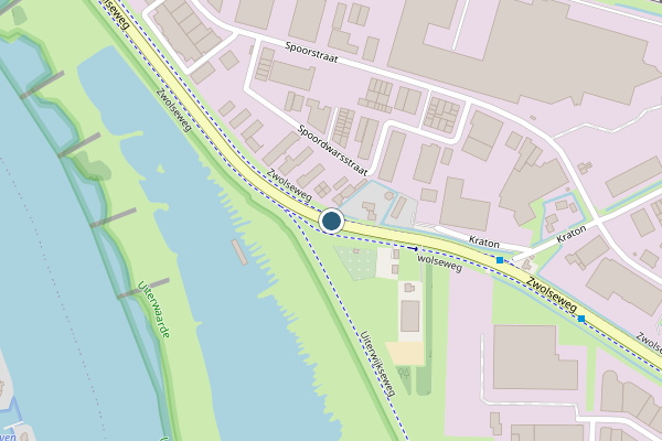 Politie-melding op Zwolseweg, IJsselmuiden op 1 juli, kaart-overzicht