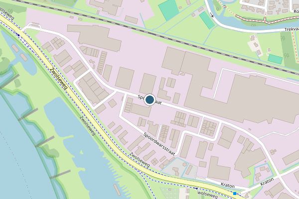 Politie-melding op Spoorstraat, IJsselmuiden op 2 juli, kaart-overzicht