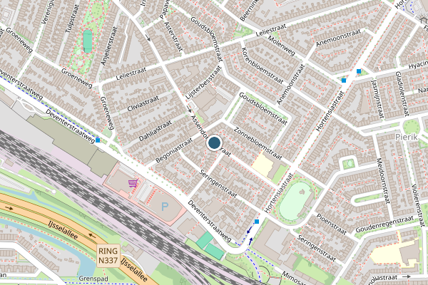 Politie-melding op Assendorperstraat, Zwolle op 2 juli, kaart-overzicht