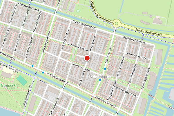 Brandweer-melding op Herautstraat, Zwolle op 6 juli, kaart-overzicht