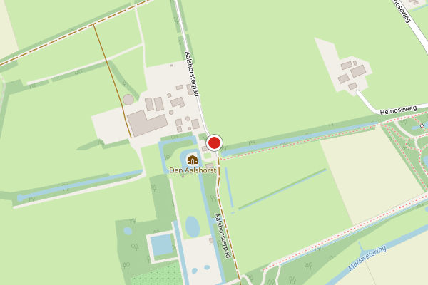 Brandweer-melding op Aalshorsterpad, Dalfsen op 10 juli, kaart-overzicht