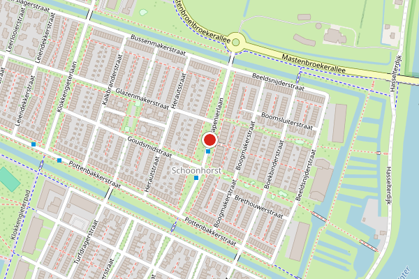 Brandweer-melding op Drapenierlaan, Zwolle op 14 juli, kaart-overzicht