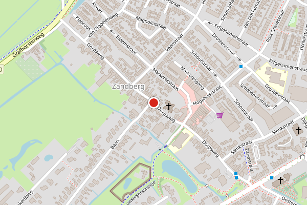 Brandweer-melding op Dorpsweg, IJsselmuiden op 19 juli, kaart-overzicht