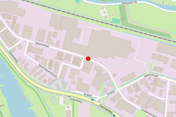Brandweer-melding op Spoorstraat, IJsselmuiden op 24 juli, kaart-overzicht