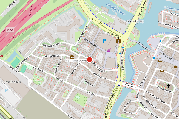 Brandweer-melding op Nachtegaalstraat, Zwolle op 2 augustus, kaart-overzicht