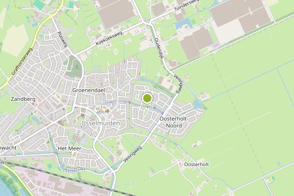 Ambulance-melding op IJsselmuiden op 3 augustus, kaart-overzicht