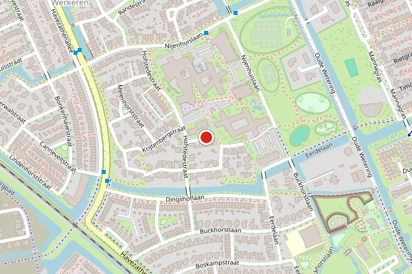 Brandweer-melding op Hagenvoordestraat, Zwolle op 4 augustus, kaart-overzicht