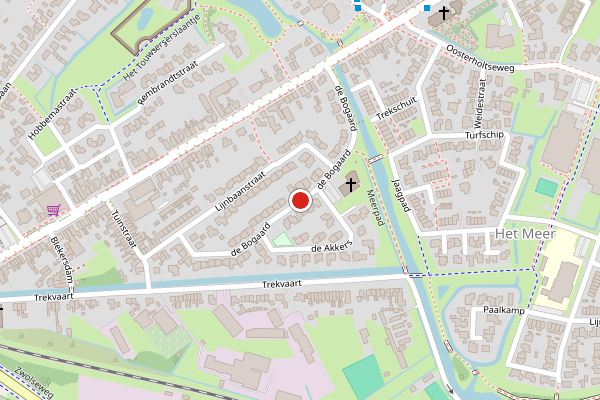Brandweer-melding op de Bogaard, IJsselmuiden op 5 augustus, kaart-overzicht