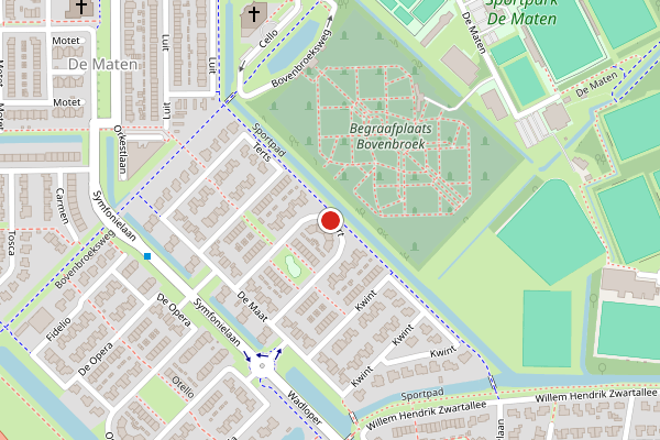 Brandweer-melding op Kwart, Kampen op 29 mei, kaart-overzicht