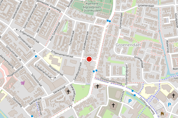 Brandweer-melding op Erfgenamenstraat, IJsselmuiden op 29 mei, kaart-overzicht