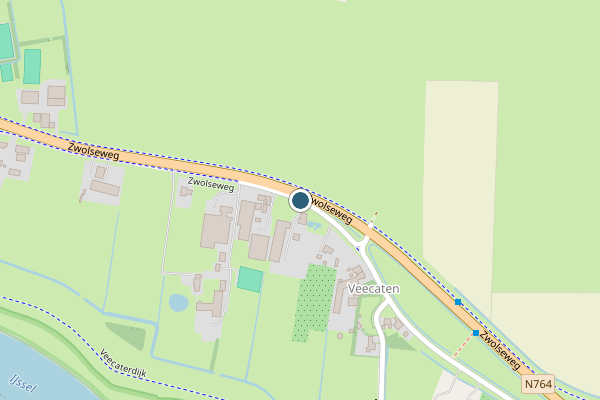 Politie-melding op Zwolseweg, 's-Heerenbroek op 26 mei, kaart-overzicht
