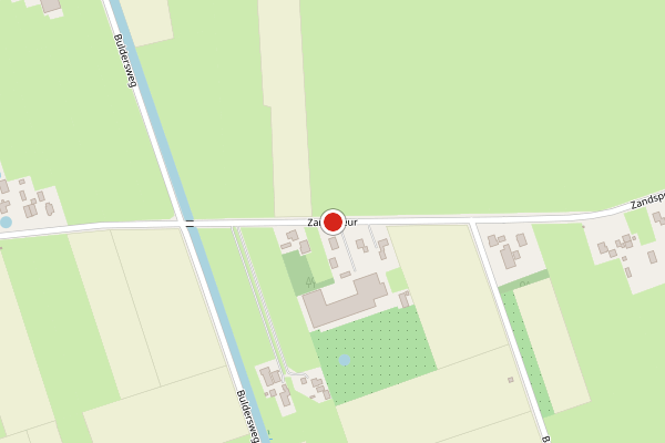 Brandweer-melding op Zandspeur, Nieuwleusen op 30 mei, kaart-overzicht