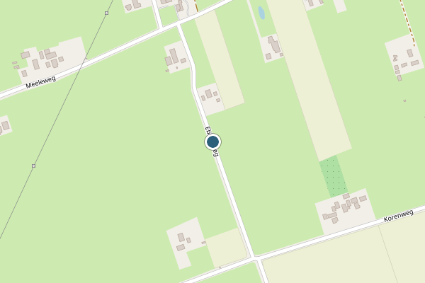 Politie-melding op Ebbenweg, Nieuwleusen op 14 mei, kaart-overzicht