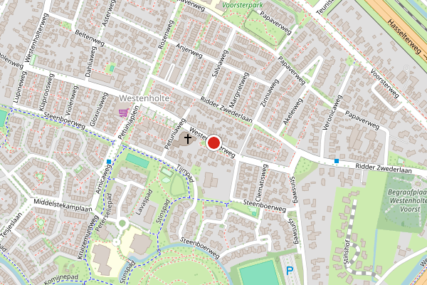 Brandweer-melding op Westenholterweg, Zwolle op 20 juni, kaart-overzicht