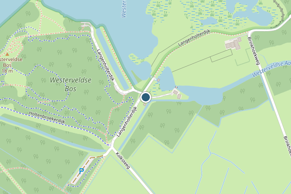 Politie-melding op Langenholterdijk, Zwolle op 21 juni, kaart-overzicht