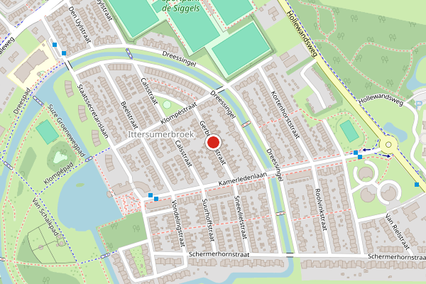 Brandweer-melding op Gerbrandystraat, Zwolle op 21 juni, kaart-overzicht