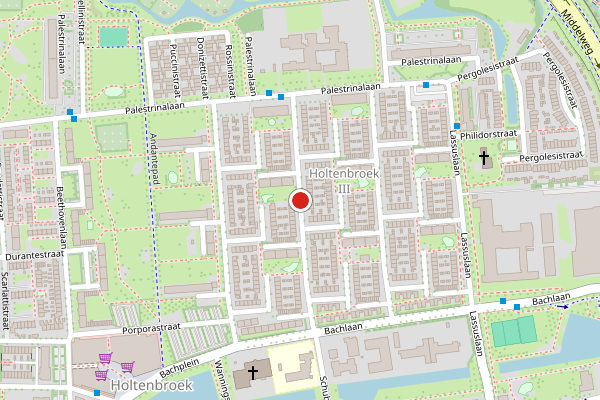 Brandweer-melding op Buxtehudestraat, Zwolle op 22 juni, kaart-overzicht