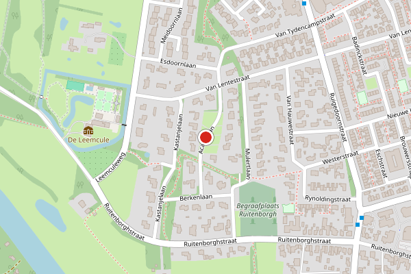 Brandweer-melding op Acacialaan, Dalfsen op 27 juni, kaart-overzicht
